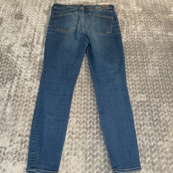 KUT from the Kloth High Rise Toothpick Skinny Women's Blue Jeans.  Size 8. - Picture 9 of 14